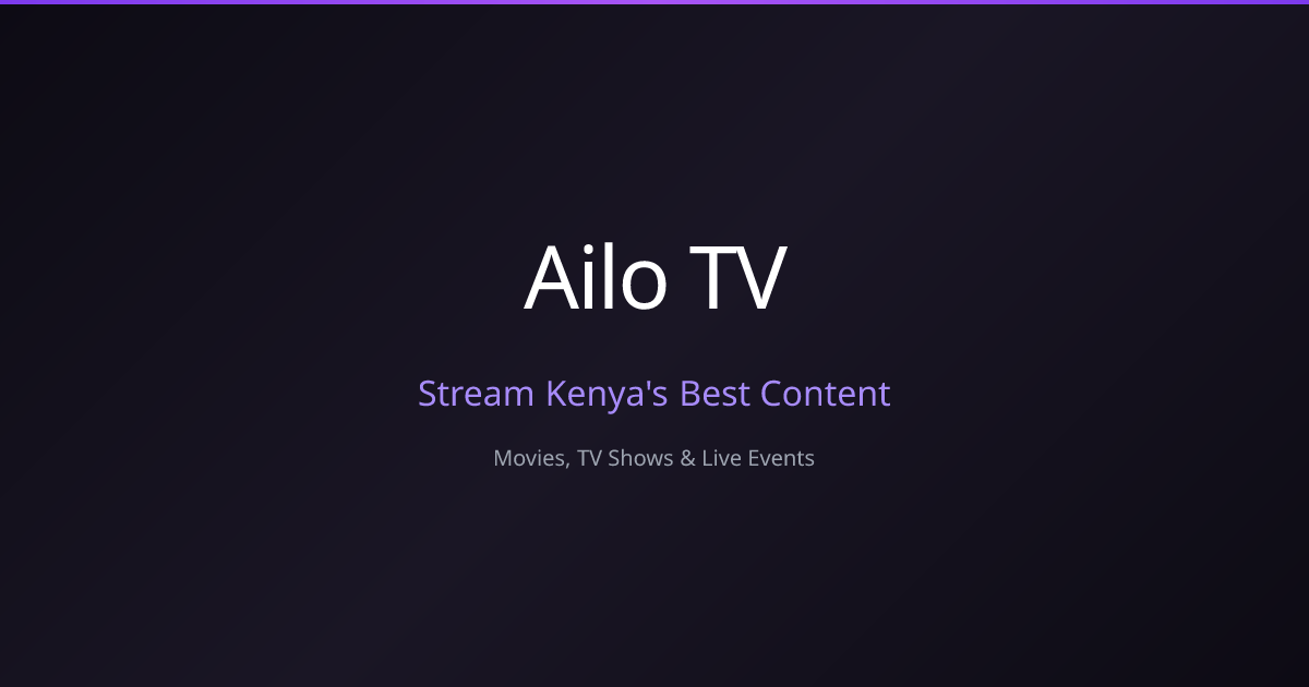 Original Series from Ailo